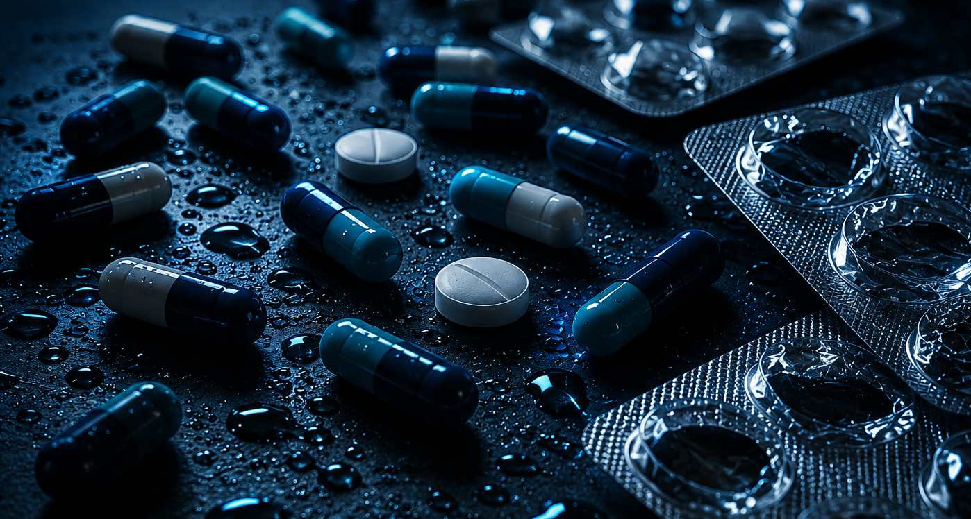 Antimicrobial pills and capsules